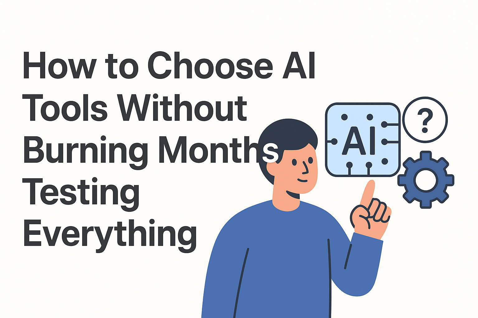 How to Choose AI Tools Without Burning Months Testing Everything